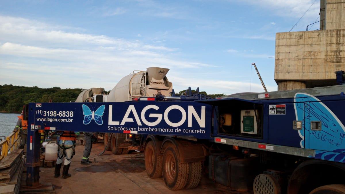 Lagon em obra na cidade de Rio Verde - GO